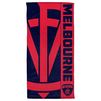 Image of Melbourne Demons Beach Towel