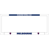 Image of Melbourne Demons Car Number Plate Surrounds Set of 2