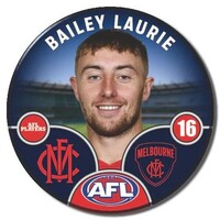 Melbourne Demons 2025 Player Pin Badge - LAURIE