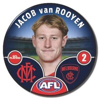 Melbourne Demons 2025 Player Pin Badge - VANROOYEN