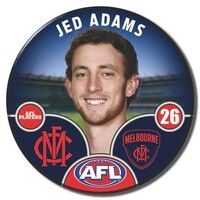 Melbourne Demons 2025 Player Pin Badge - ADAMS