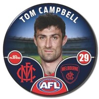 Melbourne Demons 2025 Player Pin Badge - CAMPBELL