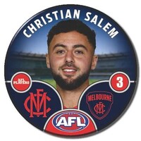 Melbourne Demons 2025 Player Pin Badge - SALEM