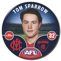 Melbourne Demons 2025 Player Pin Badge - SPARROW