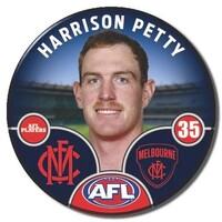 Melbourne Demons 2025 Player Pin Badge - PETTY