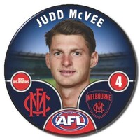 Melbourne Demons 2025 Player Pin Badge - MCVEE