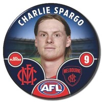 Melbourne Demons 2025 Player Pin Badge - SPARGO