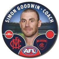 Melbourne Demons 2025 Coach Pin Badge - GOODWIN