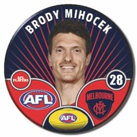 Melbourne Demons 2026 Player Pin Badge - MIHOCEK