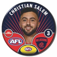Melbourne Demons 2026 Player Pin Badge - SALEM