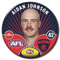 Melbourne Demons 2026 Player Pin Badge - JOHNSON