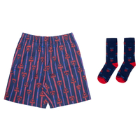 Melbourne Demons Boxer Shorts & Socks Gift Pack