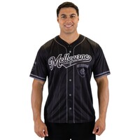 Melbourne Demons Blackout Baseball Shirt
