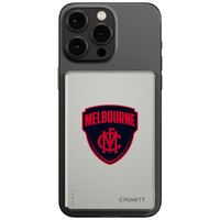 Melbourne Demons AFL Magnetic Wireless Power Bank