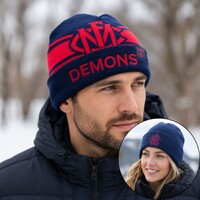 Image of Melbourne Demons Transform Reversible Beanie