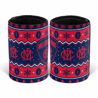Image of Melbourne Demons Christmas Stubby Holder
