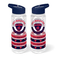 Melbourne Demons Tritan Sports Bottle with Wrist Bands