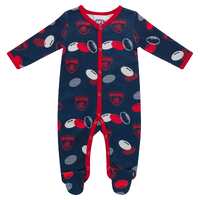 Image of Melbourne Demons Babies Coverall