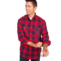 Melbourne Demons Adults Flannel Shirt