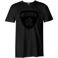 Image of Melbourne Demons Mens Stealth Black Tee