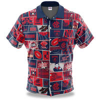 Melbourne Demons Pop Art Button Up Shirt