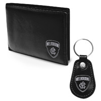 Image of Melbourne Demons PU Leather Wallet with Keyring