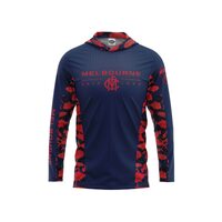 Melbourne Demons Youths Hooded Fishing Shirt