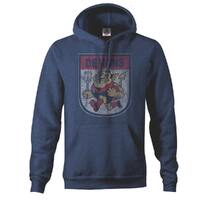 Melbourne Demons Mens 90's Retro Mascot Pullover