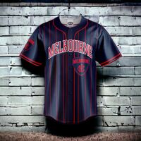 Melbourne Demons Slugger Baseball Shirts