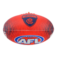 Image of Melbourne Demons Aura Size 3 Synthetic Football