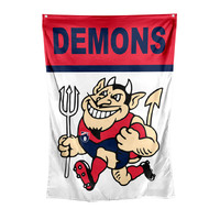 Melbourne Demons Retro Wall Flag