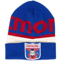 Melbourne Demons Merino Wool Throwback Beanie