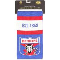 Melbourne Demons Merino Wool Throwback Scarf