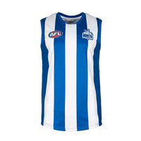 North Melbourne Kangaroos Kids Guernsey Authentic Sizes 4-14