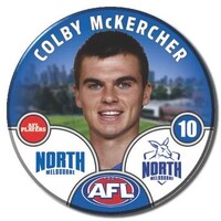 North Melbourne Kangaroos 2025 Player Pin Badge - MCKERCHER