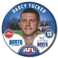 North Melbourne Kangaroos 2025 Player Pin Badge - TUCKER