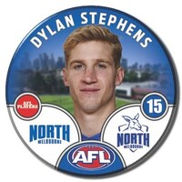 North Melbourne Kangaroos 2025 Player Pin Badge - STEPHENS 