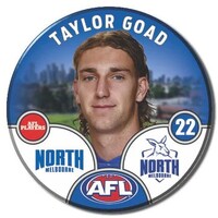 North Melbourne Kangaroos 2025 Player Pin Badge - GOAD