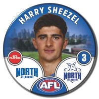 North Melbourne Kangaroos 2025 Player Pin Badge - SHEEZEL