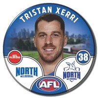 North Melbourne Kangaroos 2025 Player Pin Badge - XERRI