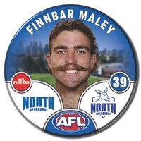 North Melbourne Kangaroos 2025 Player Pin Badge - MALEY