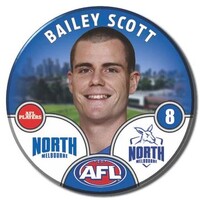 North Melbourne Kangaroos 2025 Player Pin Badge - SCOTT