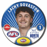 North Melbourne Kangaroos 2026 Player Pin Badge - DOVASTON