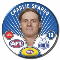 North Melbourne Kangaroos 2026 Player Pin Badge - SPARGO