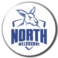 North Melbourne Kangaroos 2026 Metal Pin Badge - LOGO