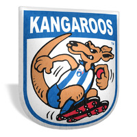 North Melbourne Kangaroos Retro Mascot Cushion