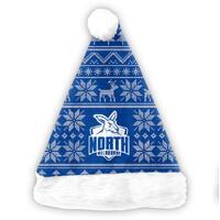 North Melbourne Kangaroos Xmas Santa Hat