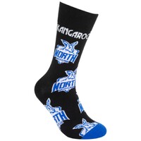 North Melbourne Kangaroos Foot-ies Organic Cotton Socks