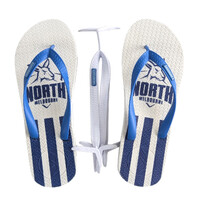 North Melbourne Kangaroos Boomerangz Thongs w/extra Straps