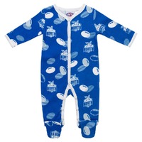 Image of North Melbourne Kangaroos Babies Coverall